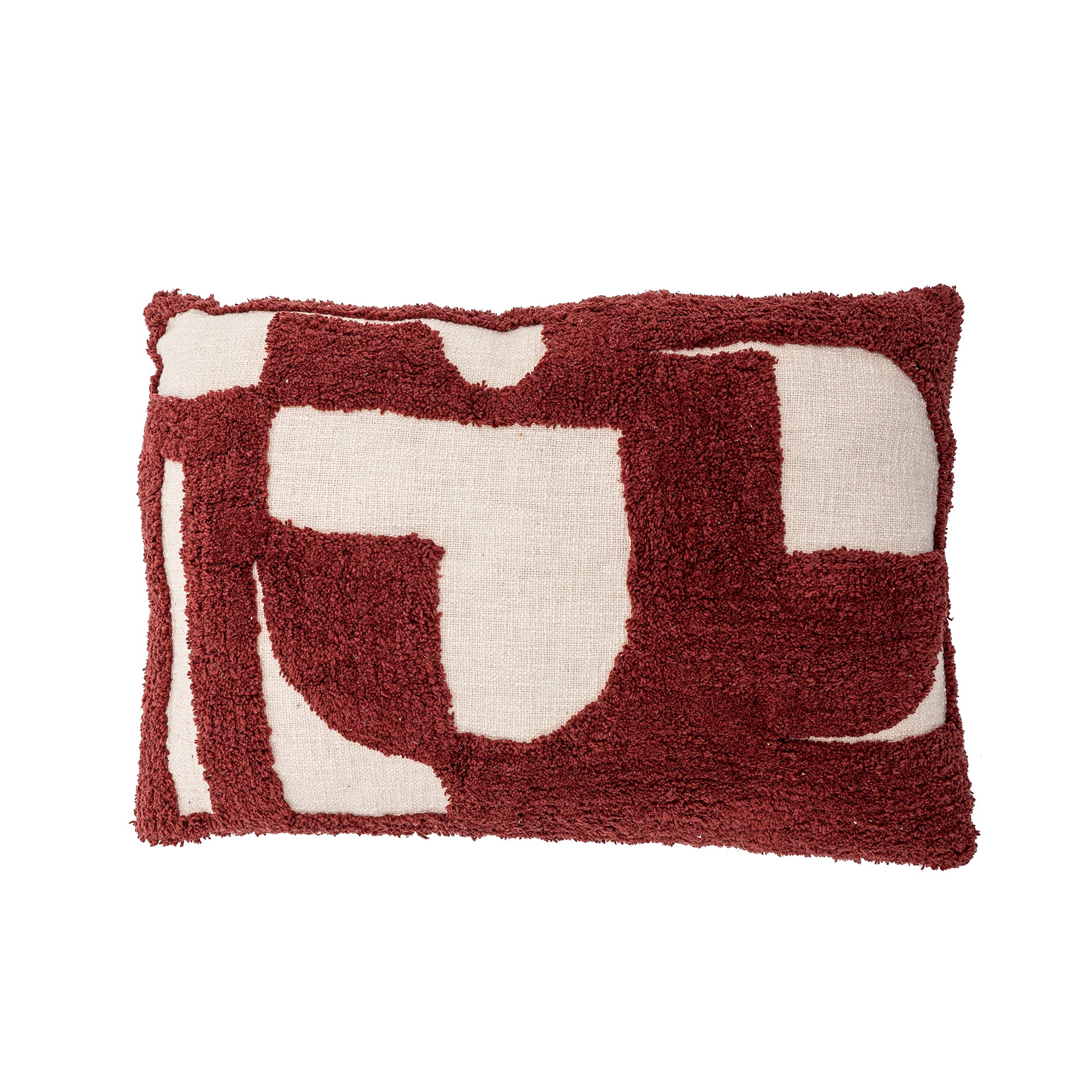Olica Cotton Cushion - Red