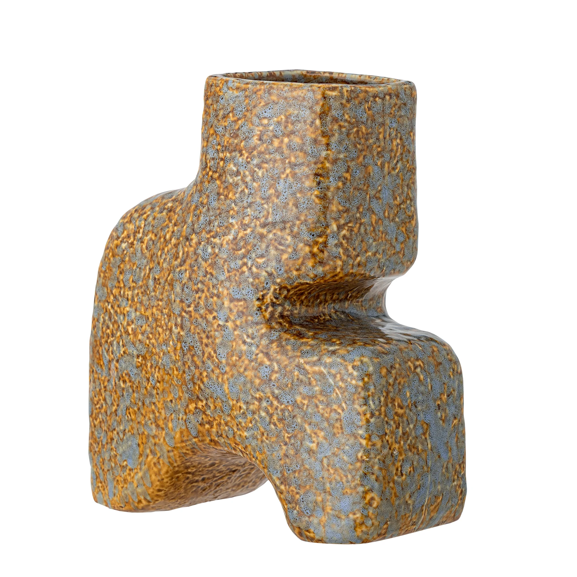 Ollia Stoneware Vase - Brown