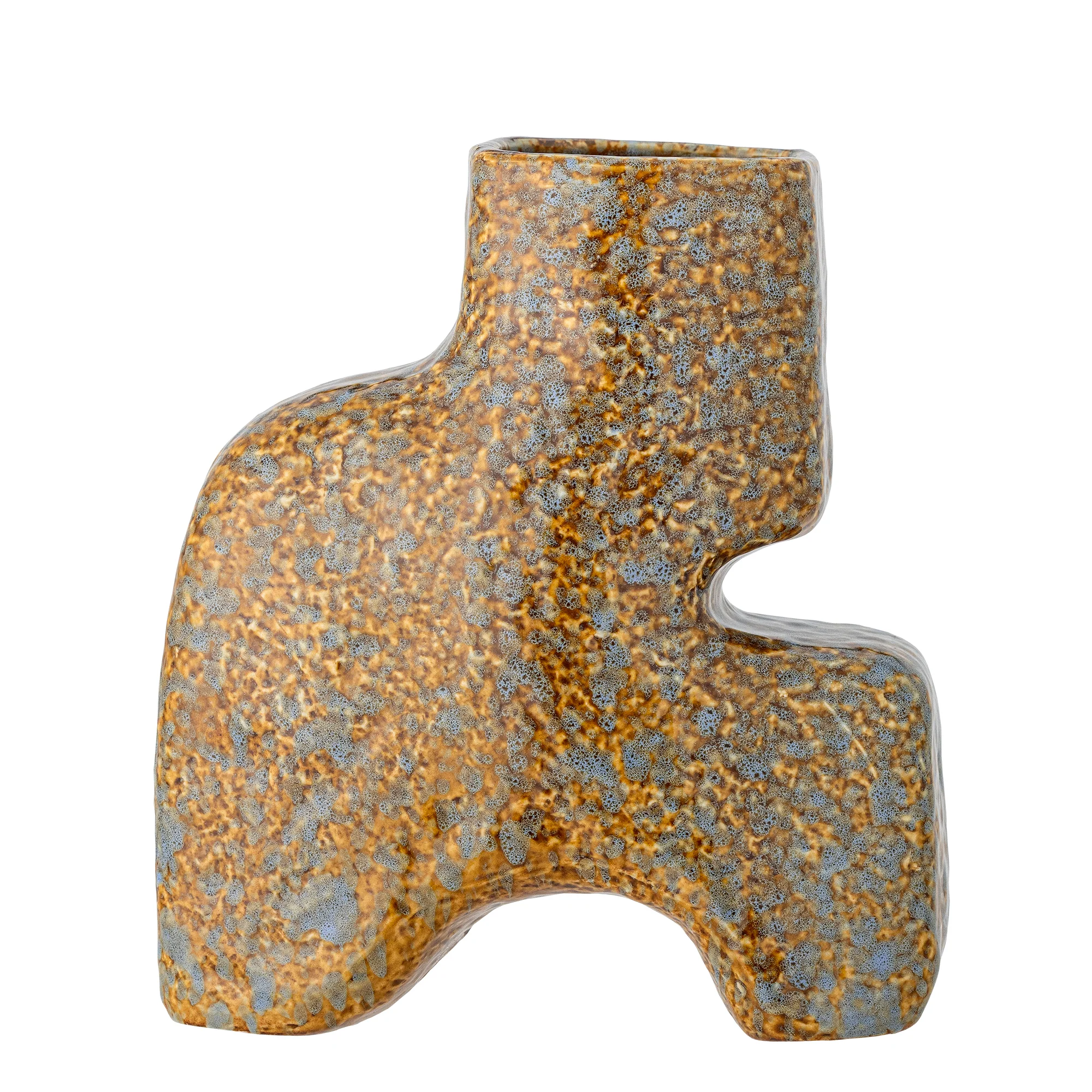 Ollia Stoneware Vase - Brown - Image 2
