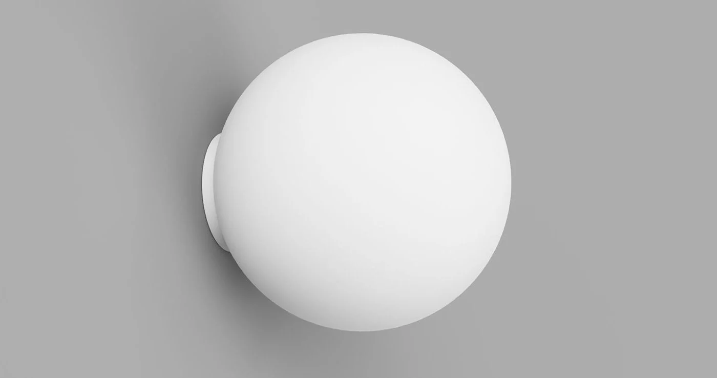 Orb Mirror Wall Light - Image 2