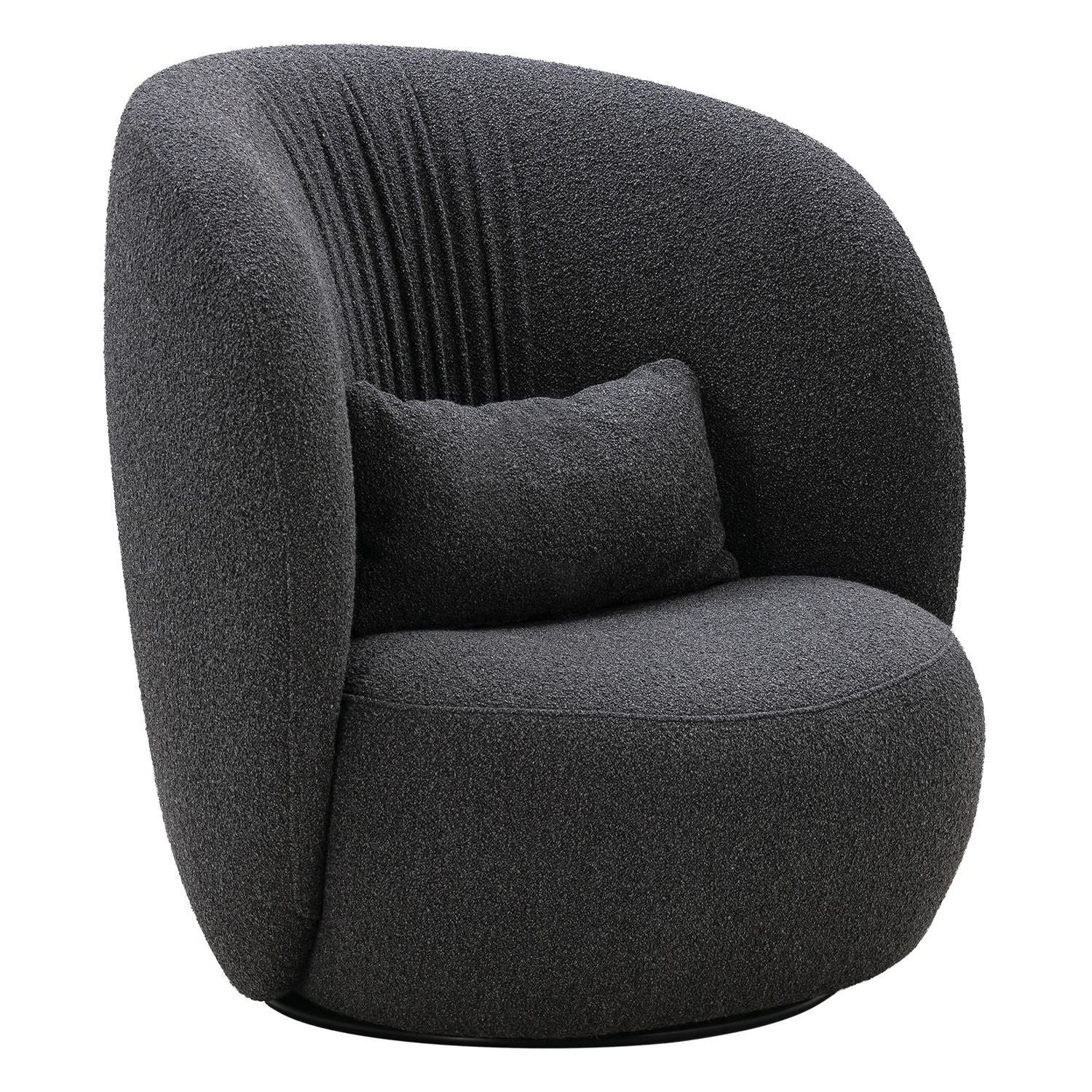 Ovata Swivel High Back Lounge Chair - Image 2