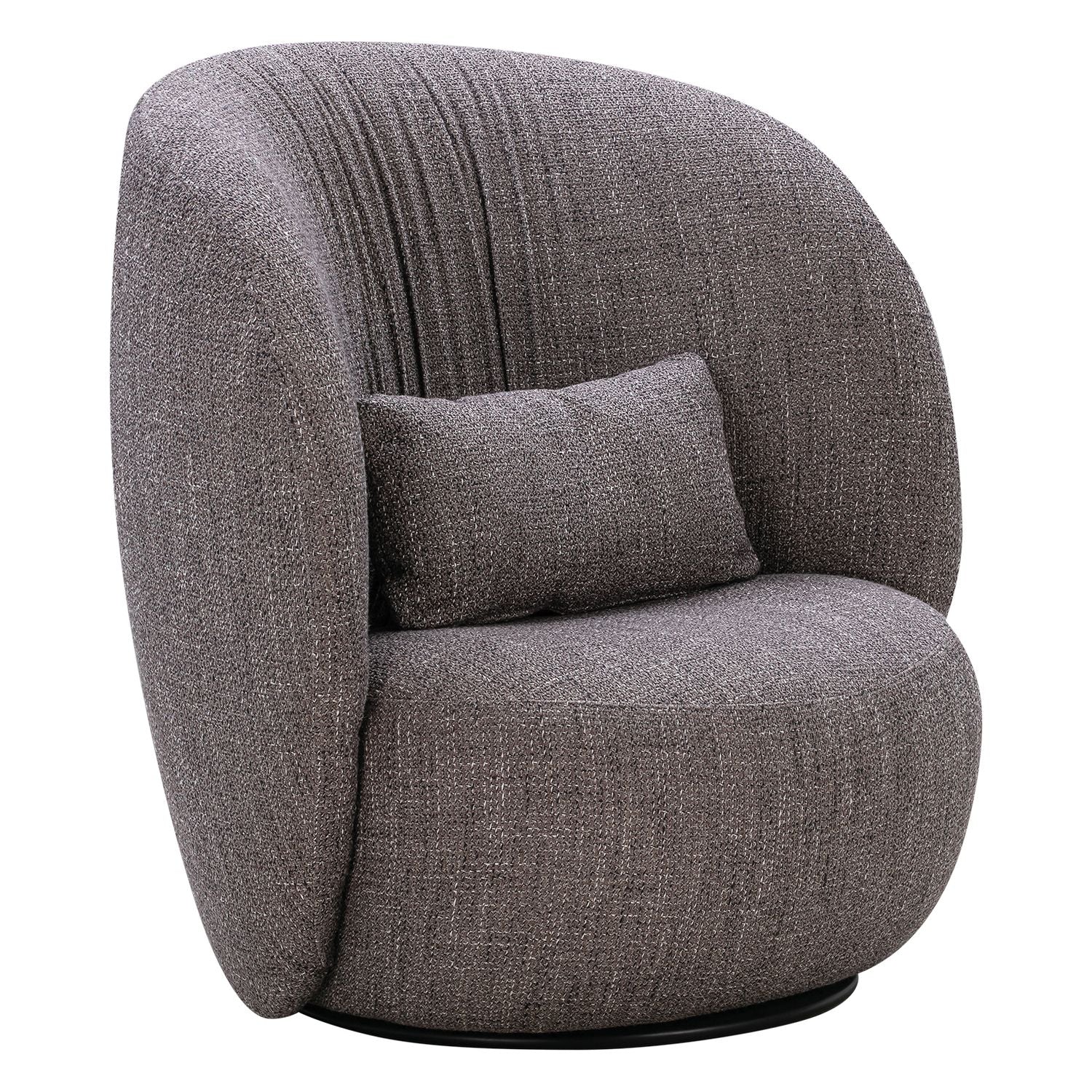 Ovata Swivel High Back Lounge Chair - Image 5