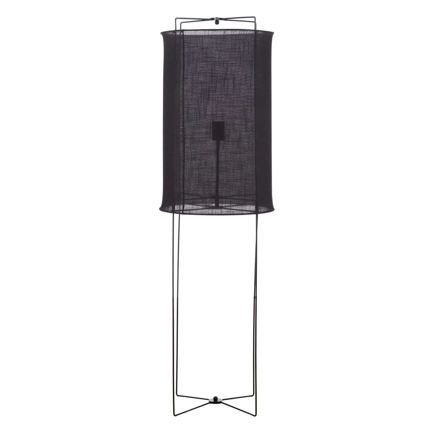 Padene Linen Floor Lamp - Floor Stock