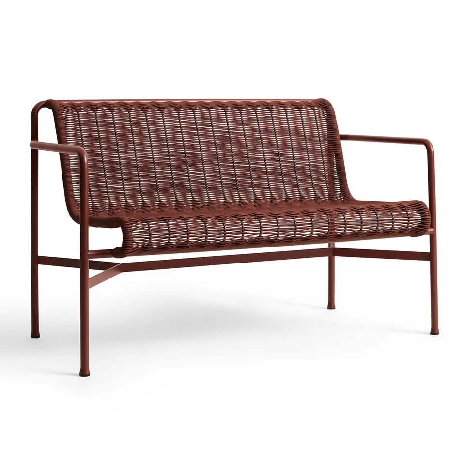 Palissade Cord Dining Bench with Armrest - Image 5