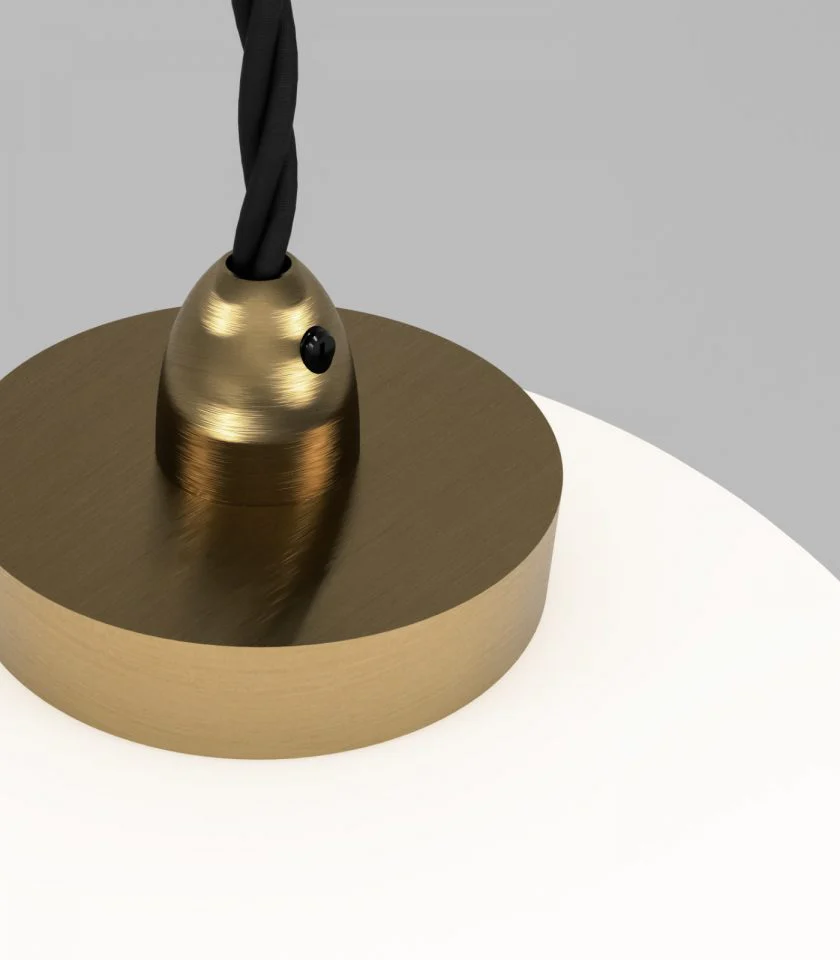 Parlour Curve Pendant Lamp - Image 10