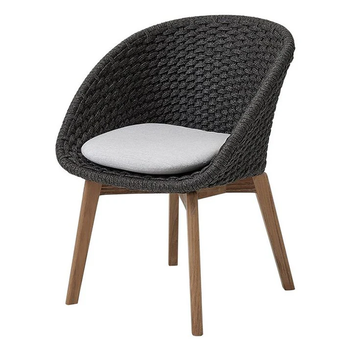 Peacock Dining Chair - Soft Rope