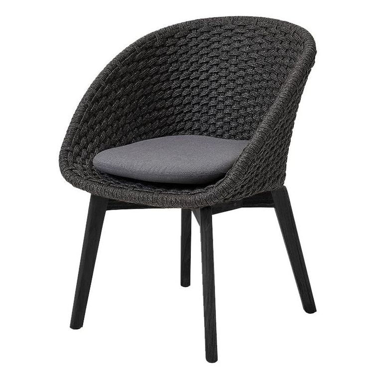 Peacock Dining Chair - Soft Rope - Image 3