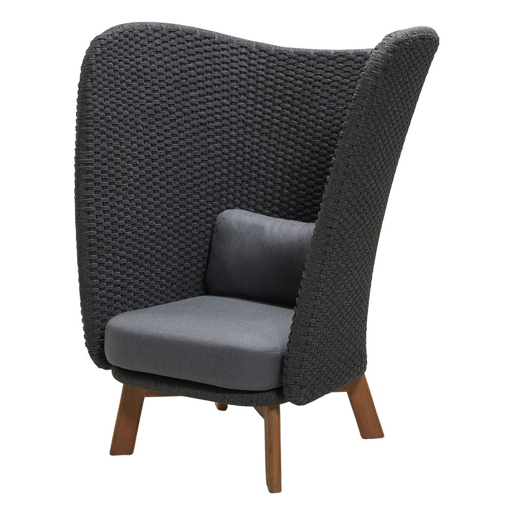 Peacock Wing Highback Chair - Image 2