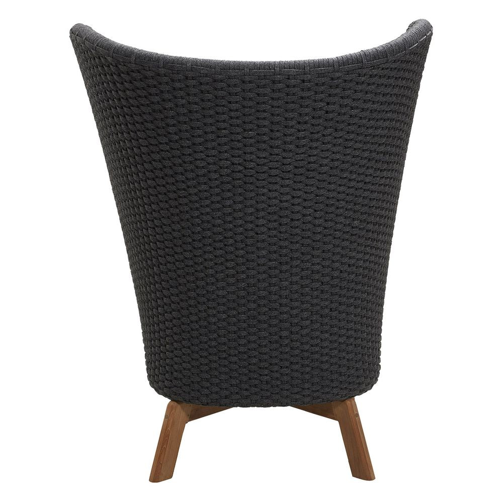 Peacock Wing Highback Chair - Image 3