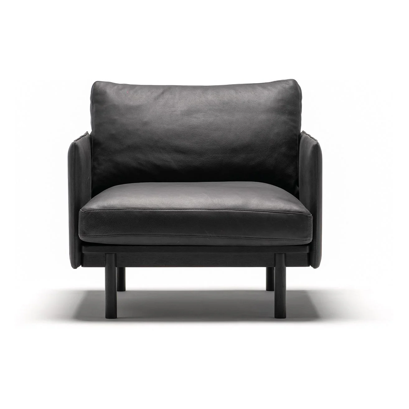 Pensive Leather Lounge Chair - Image 11