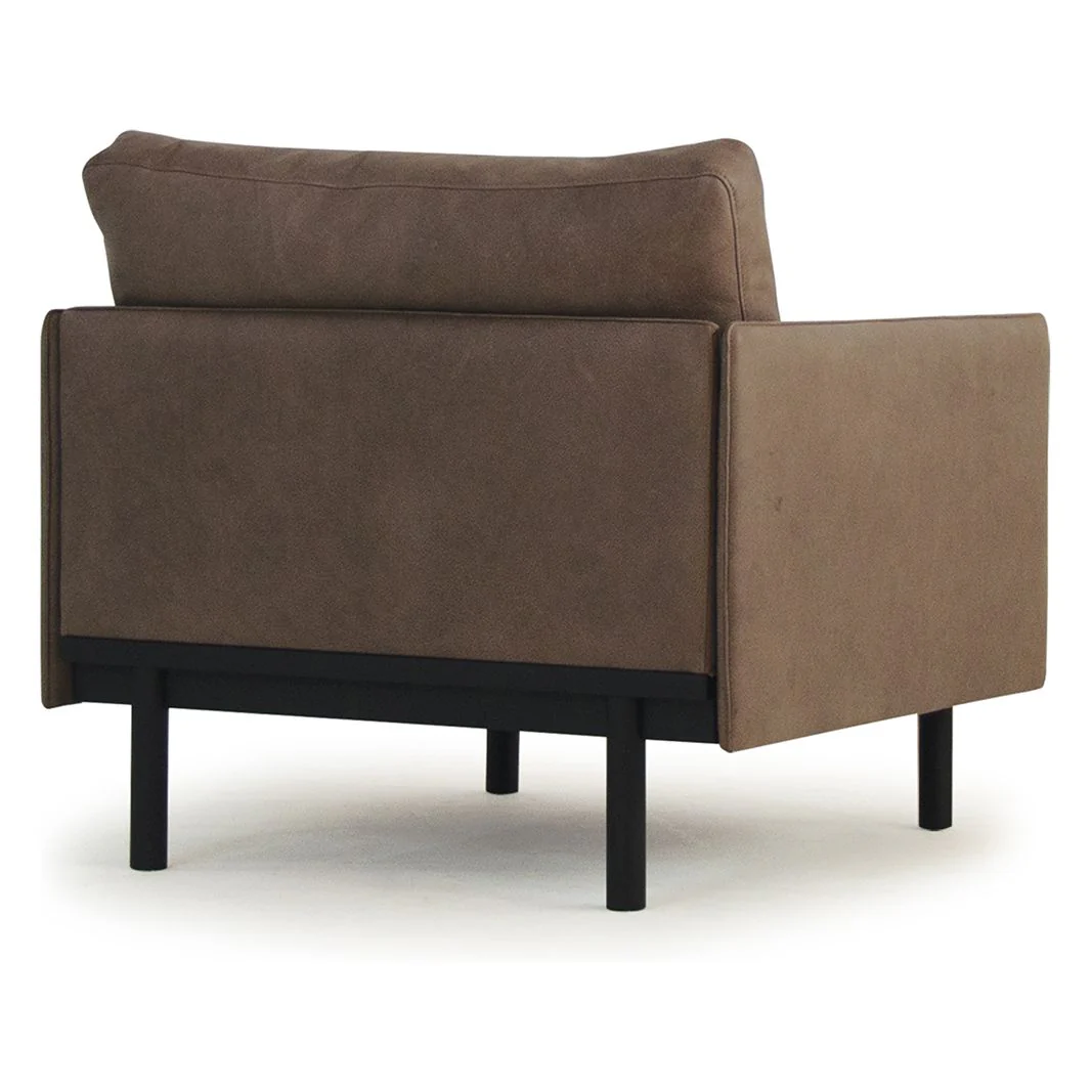 Pensive Leather Lounge Chair - Image 8
