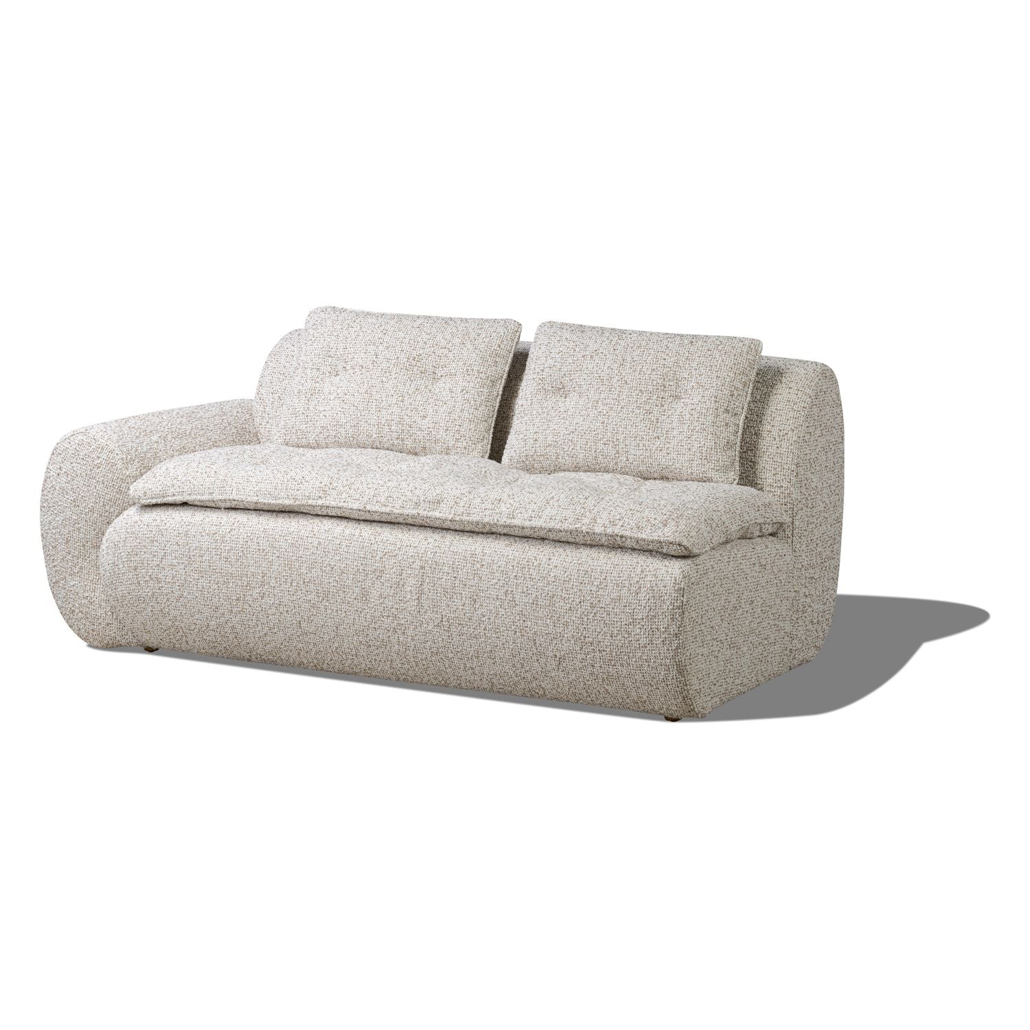 Petra Sofa - 2 Seater Right Arm - Wade Cookie - Floor Stock