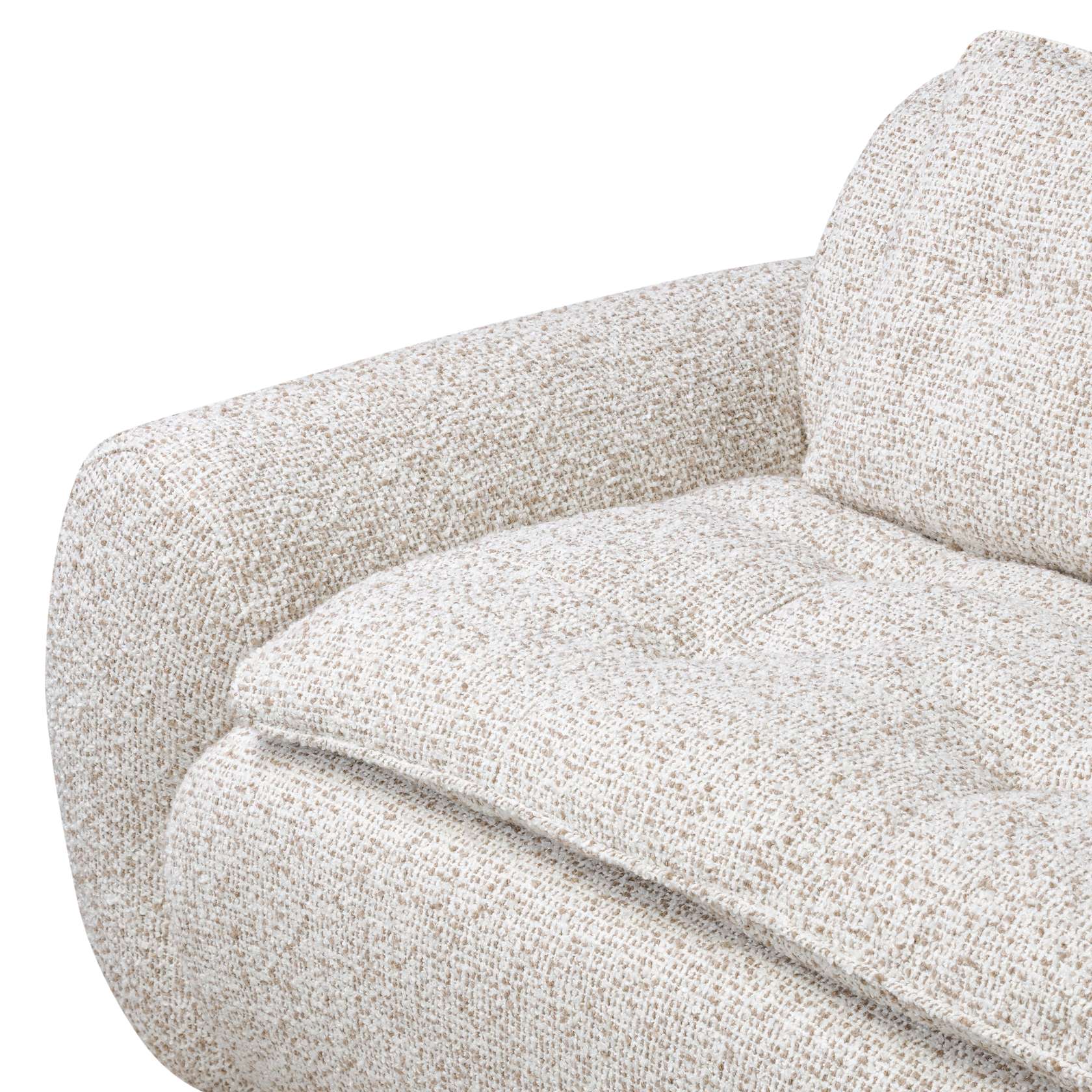 Petra Sofa - 2 Seater Right Arm - Wade Cookie - Floor Stock - Image 3