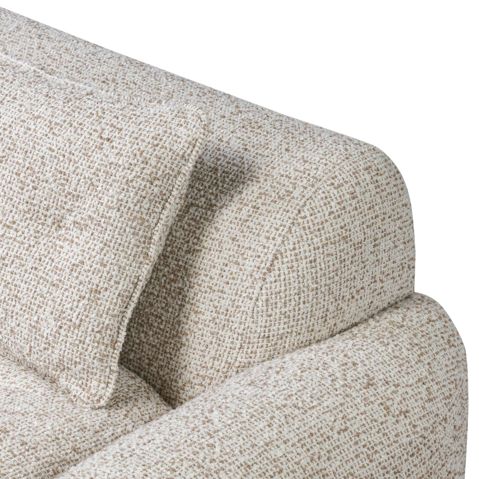 Petra Sofa - 2 Seater Right Arm - Wade Cookie - Floor Stock - Image 4