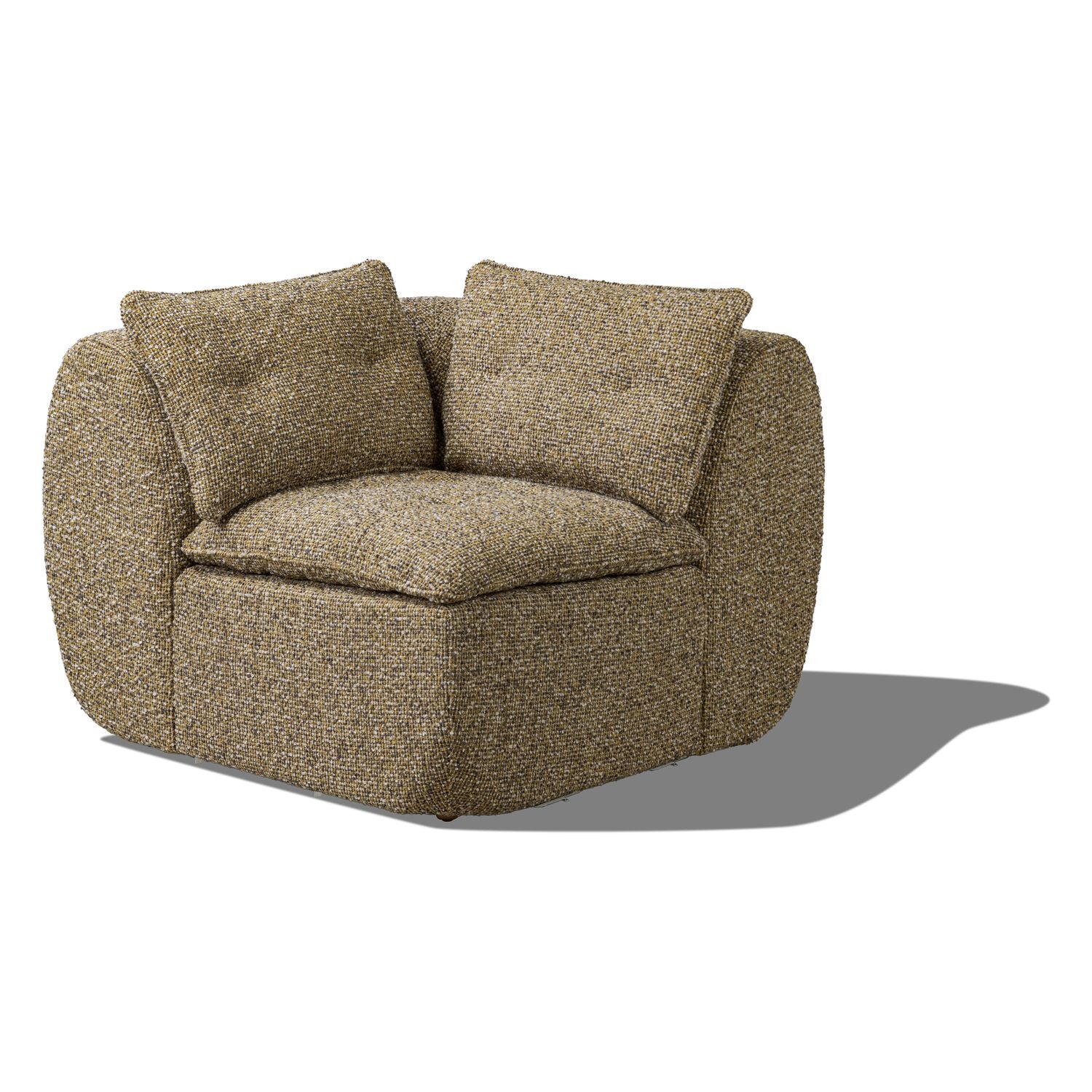 Petra Sofa - Square Corner - Wade Bumblebee - Floor Stock