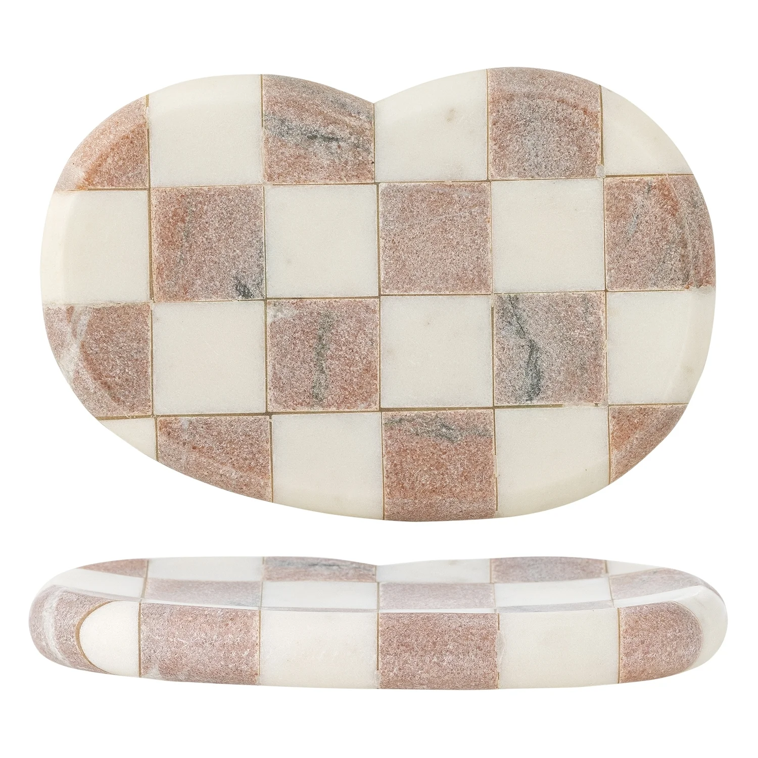 Petrea Marble Tray - Rose - Image 3