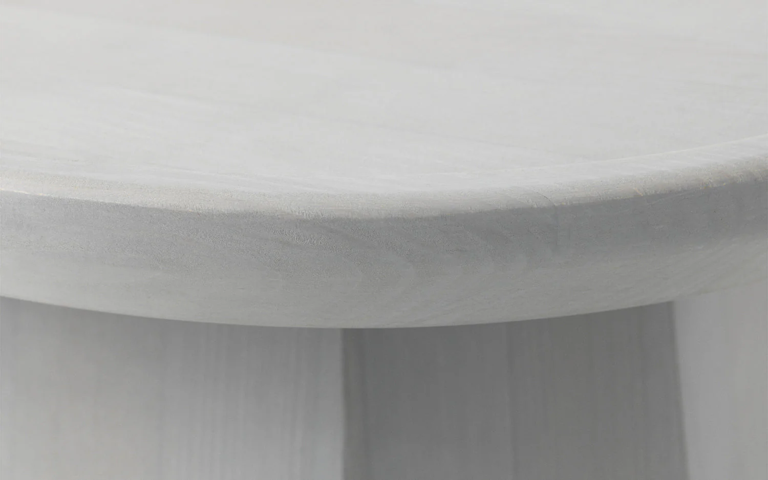 Pine Table Small - Light Grey - Floor Stock - Image 2