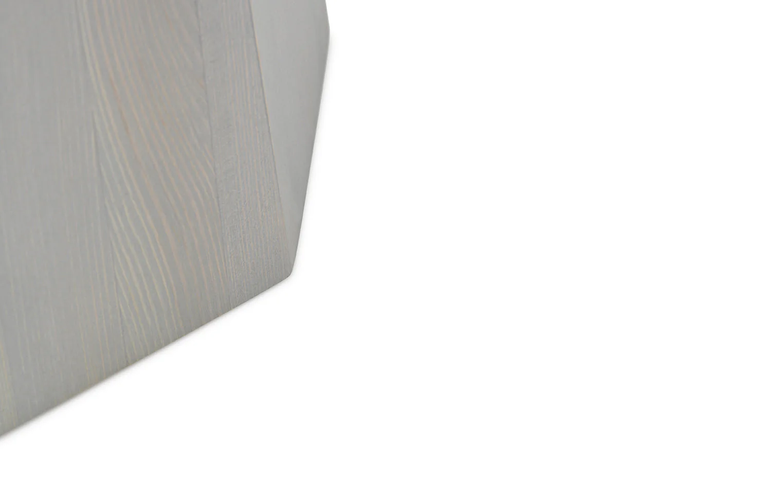 Pine Table Small - Light Grey - Floor Stock - Image 5