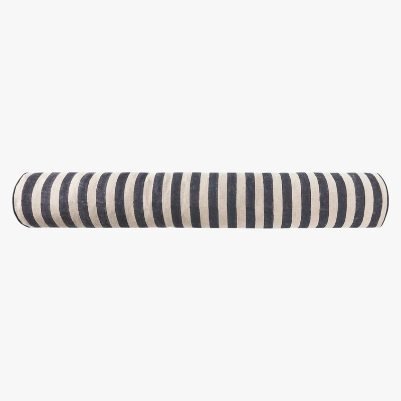 Pip Grand Linen Bolster Cushion - Image 3