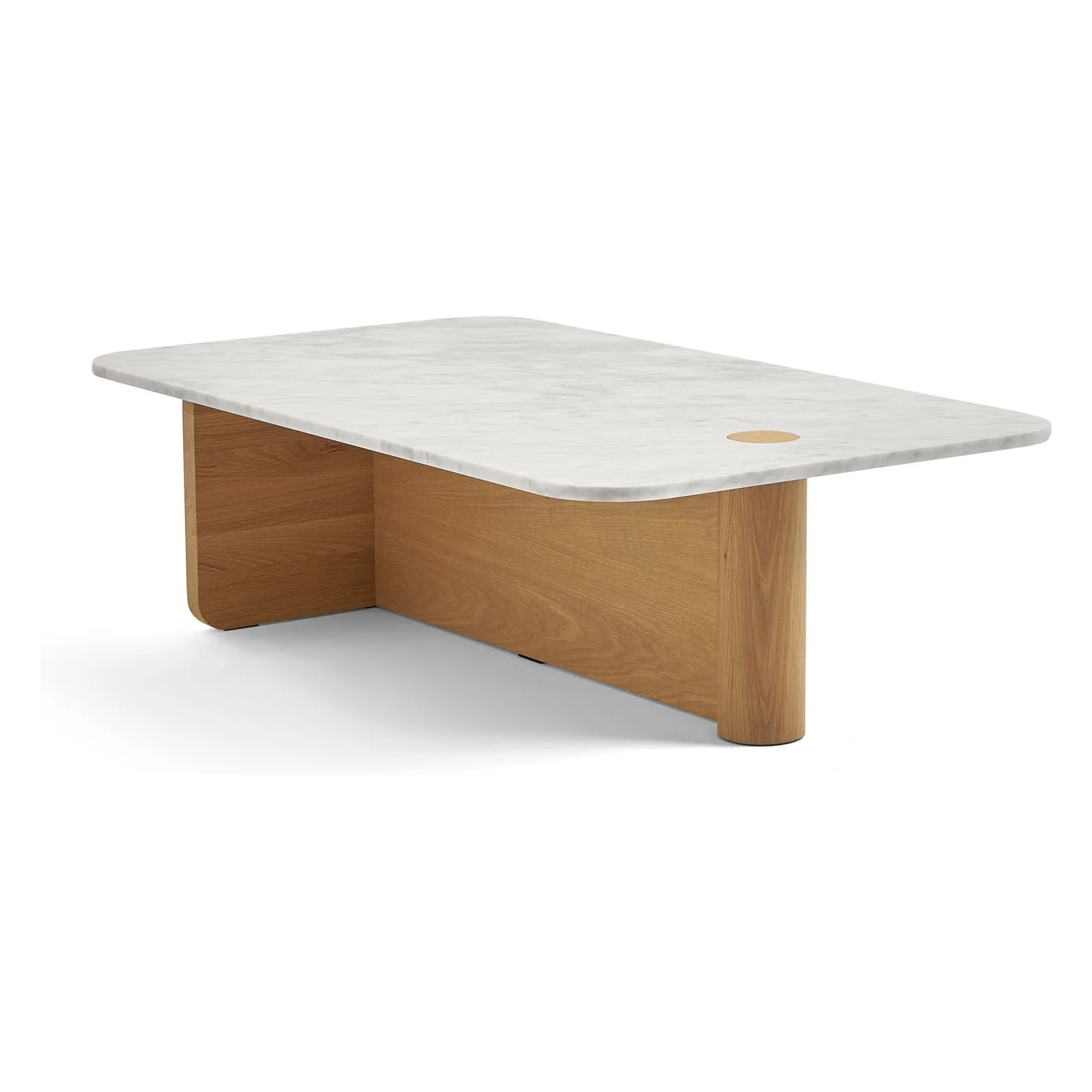 Pivot Rectangular Marble Coffee Table - Image 2