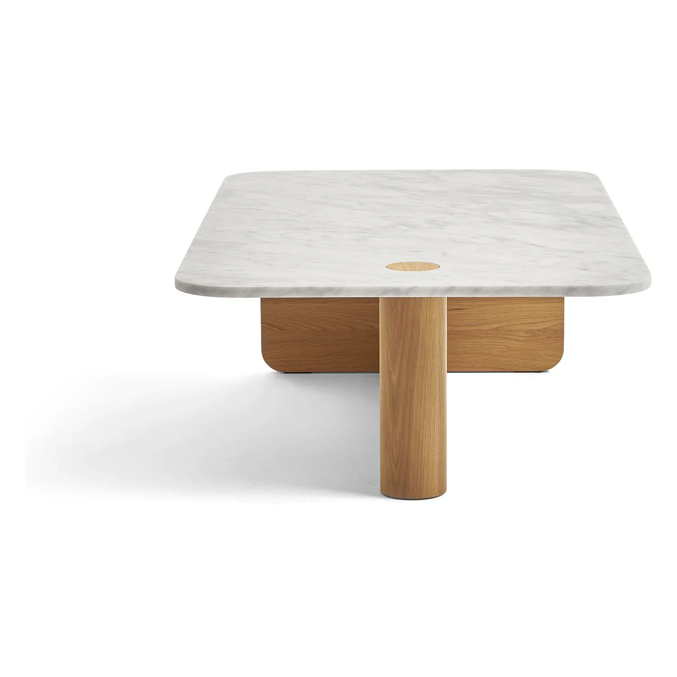 Pivot Rectangular Marble Coffee Table - Image 3