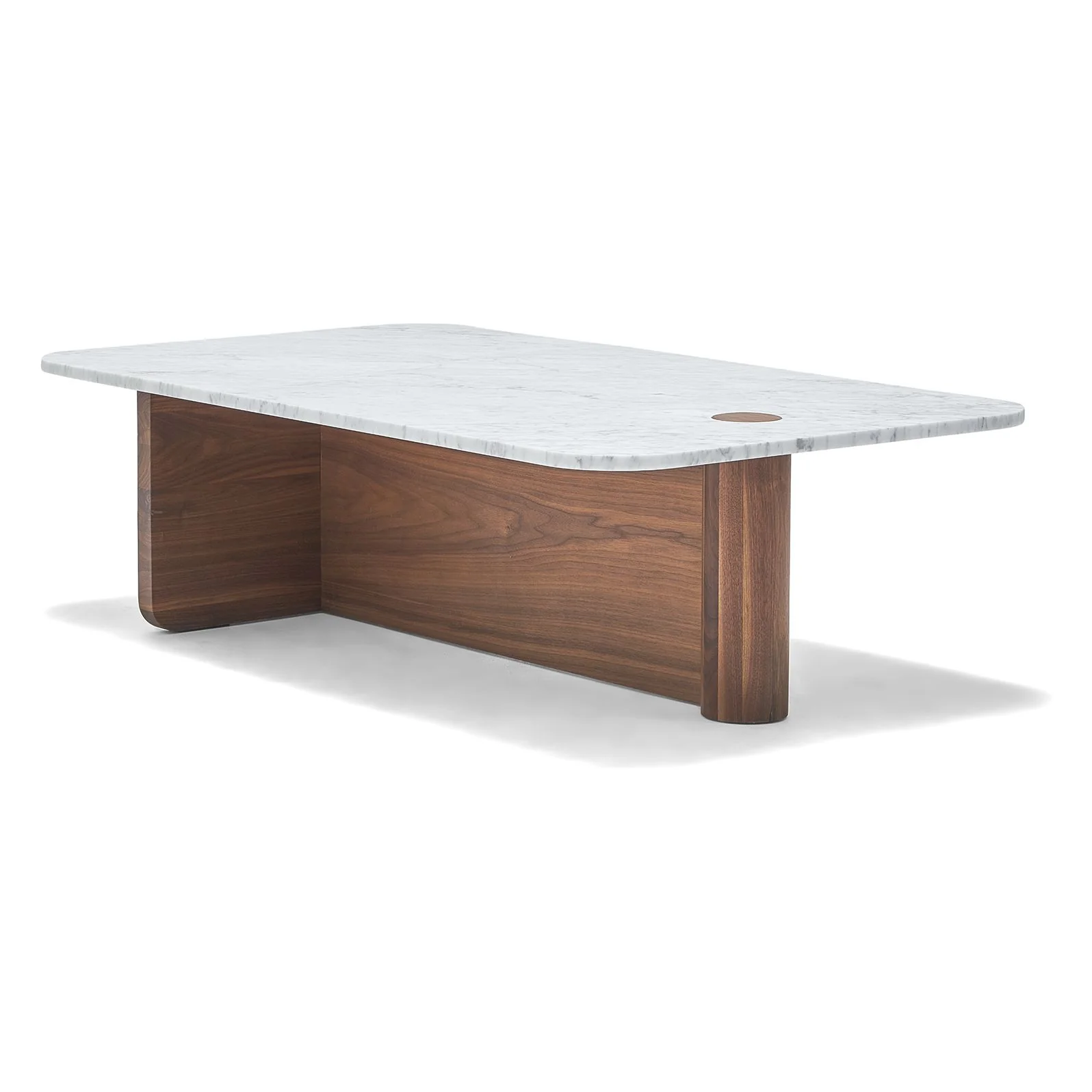 Pivot Rectangular Marble Coffee Table - Image 4