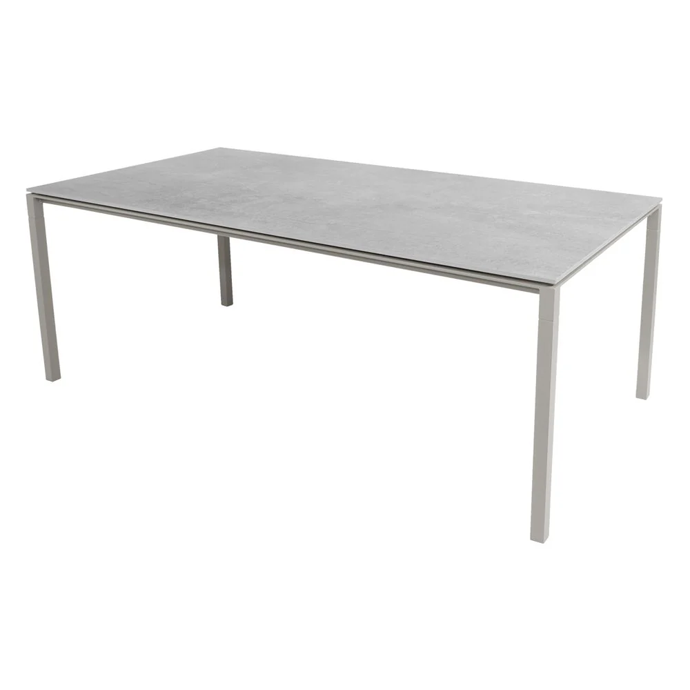 Pure Rectangular Dining Table 2000mm - Outdoor - Image 15