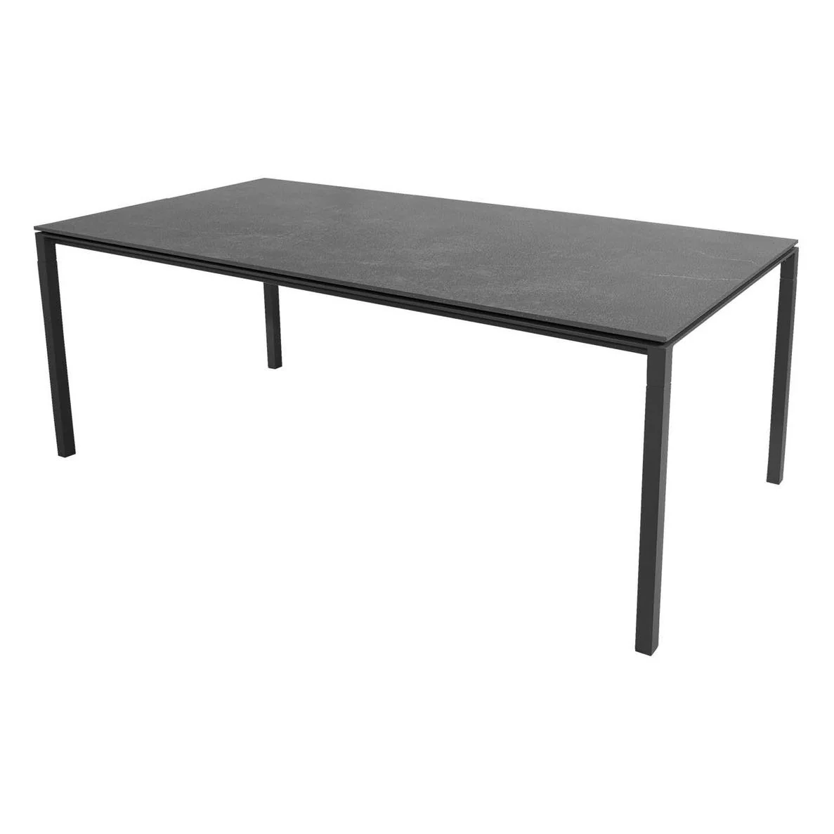 Pure Rectangular Dining Table 2000mm - Outdoor - Image 2