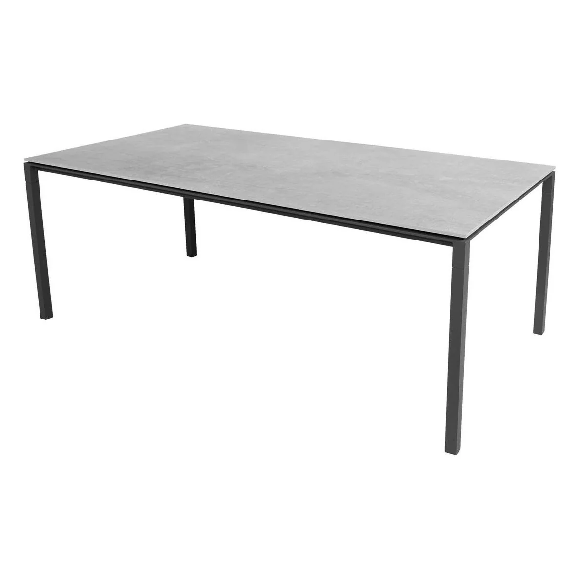 Pure Rectangular Dining Table 2000mm - Outdoor - Image 3