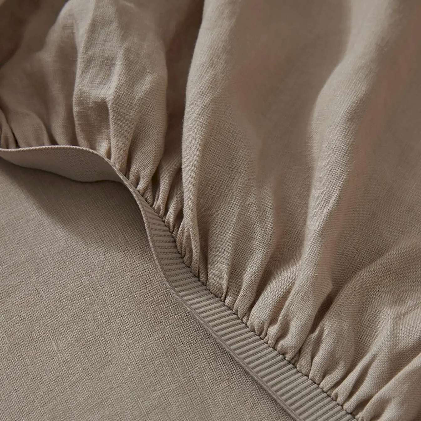 Ravello French Flax Linen Fitted Sheet - Image 3