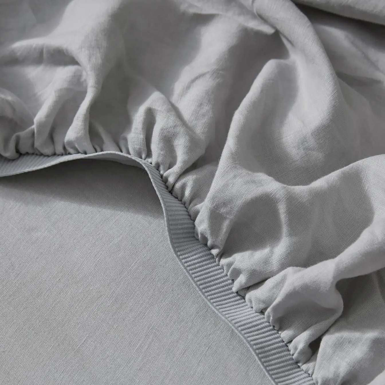 Ravello French Flax Linen Fitted Sheet - Image 5