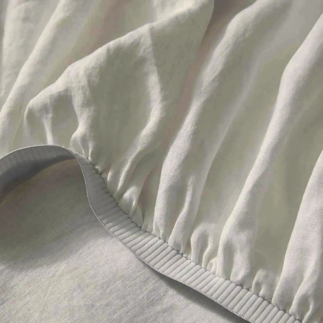 Ravello French Flax Linen Fitted Sheet - Image 8