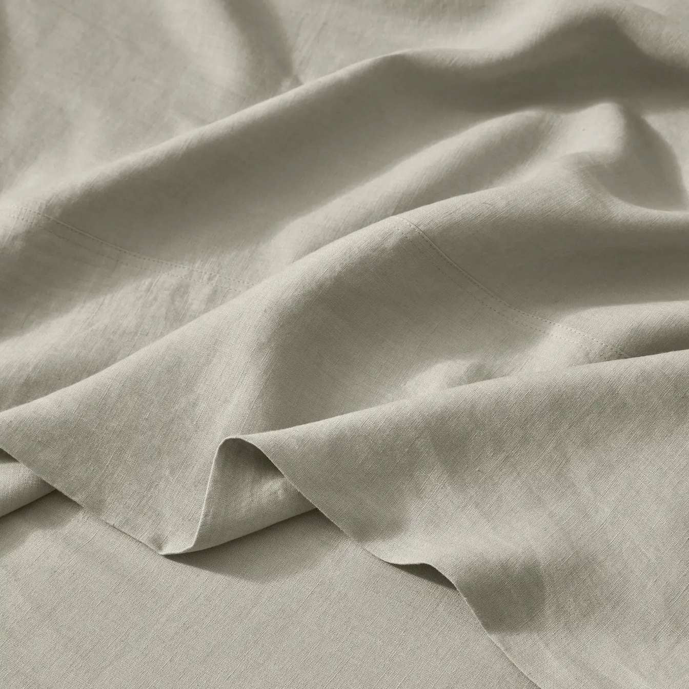 Ravello French Flax Linen Flat Sheet - Image 2
