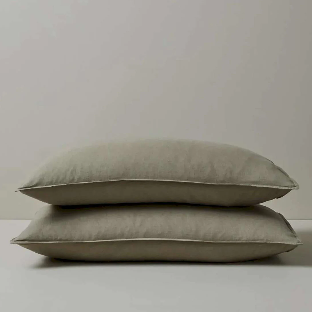Ravello French Flax Linen Pillowcase - Set of 2 - Image 22