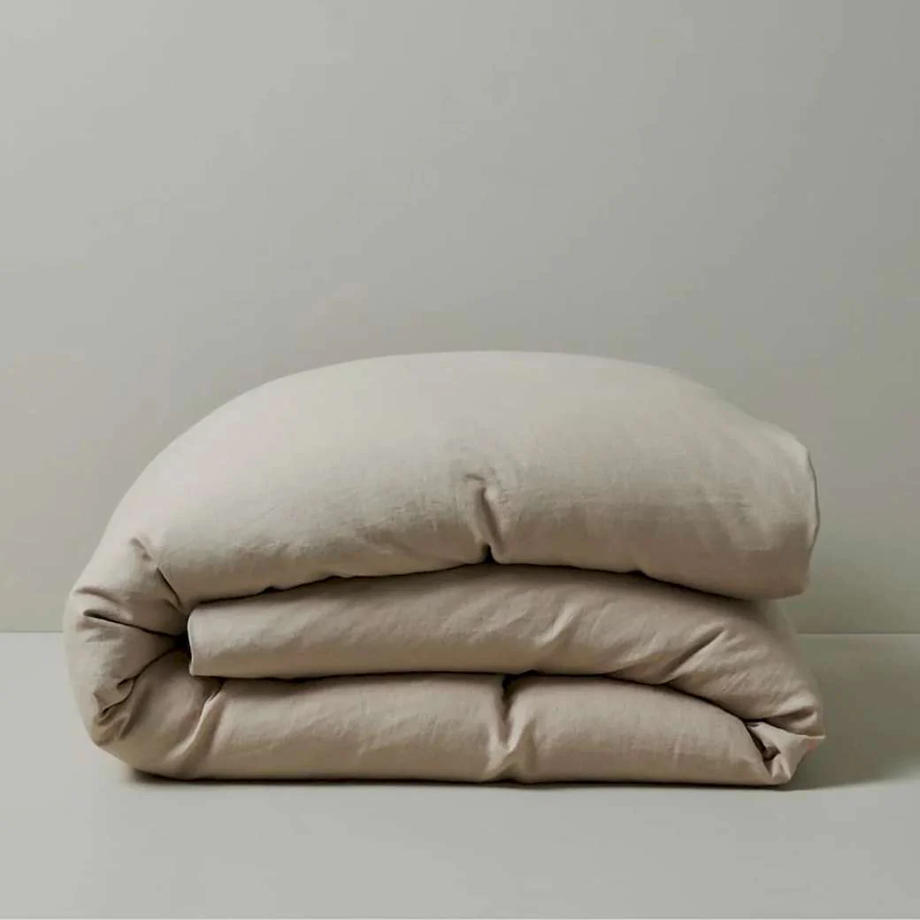 Ravello French Flax Linen Quilt Cover - Image 3