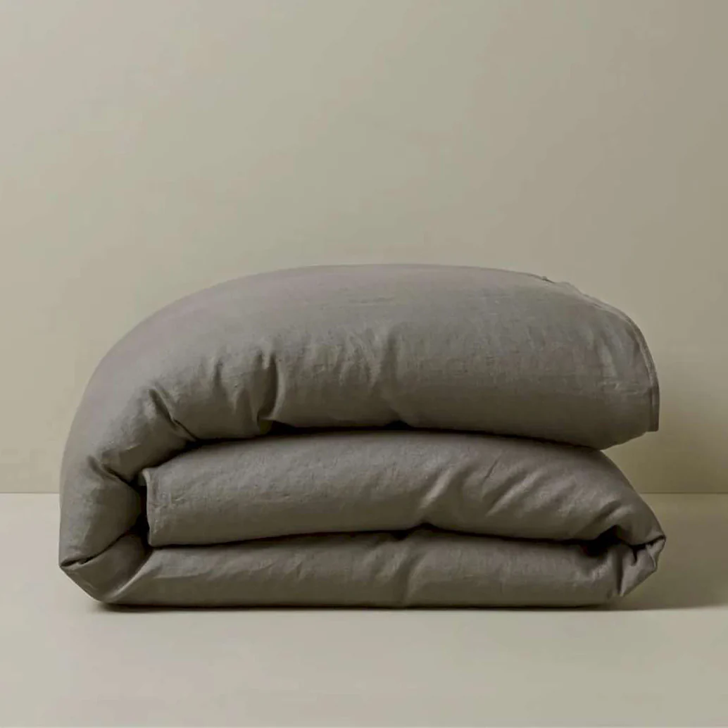 Ravello French Flax Linen Quilt Cover - Image 8