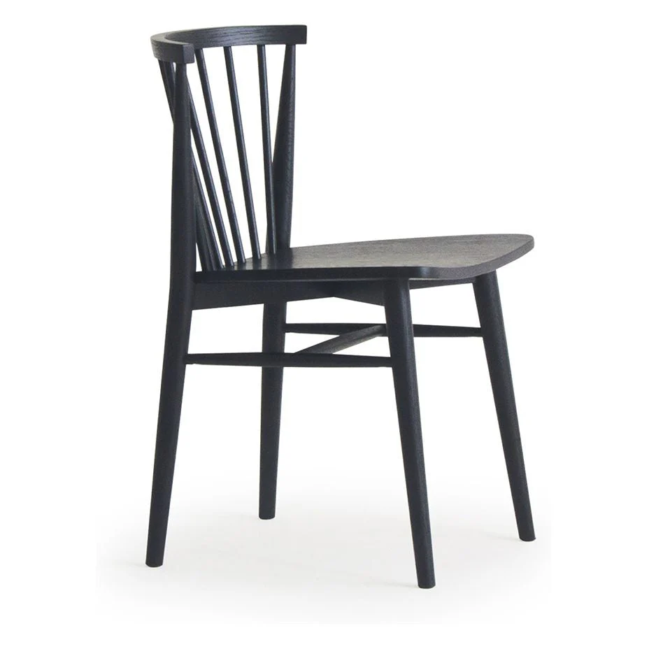 Requin Side Chair - Black Oak - Floor Stock - Image 2