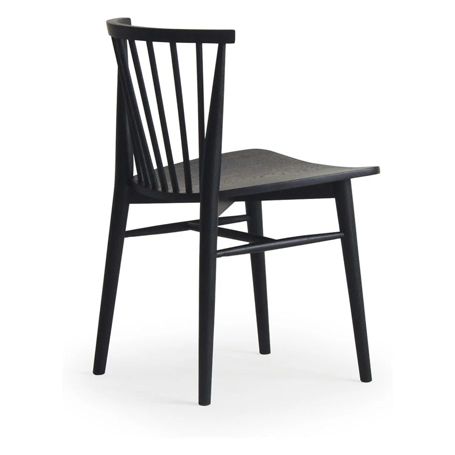 Requin Side Chair - Black Oak - Floor Stock - Image 3