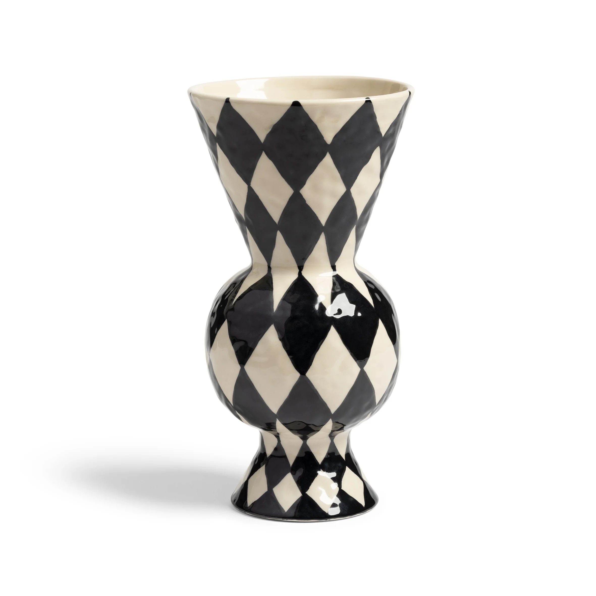 Rhombic Vase - Black