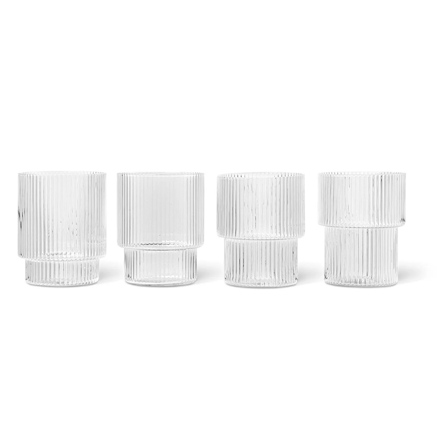 Ripple Glasses - Set of 4