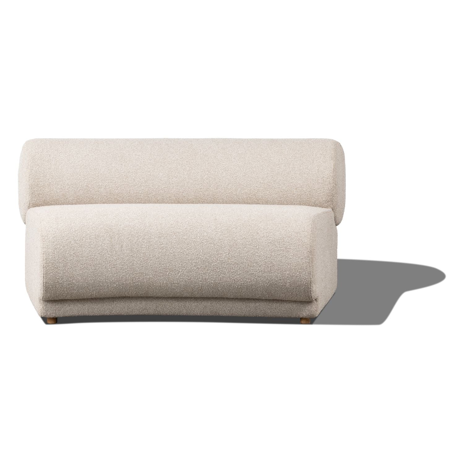 Rowen Modular Sofa - Curve No Arm - Wade Stone - Floor Stock