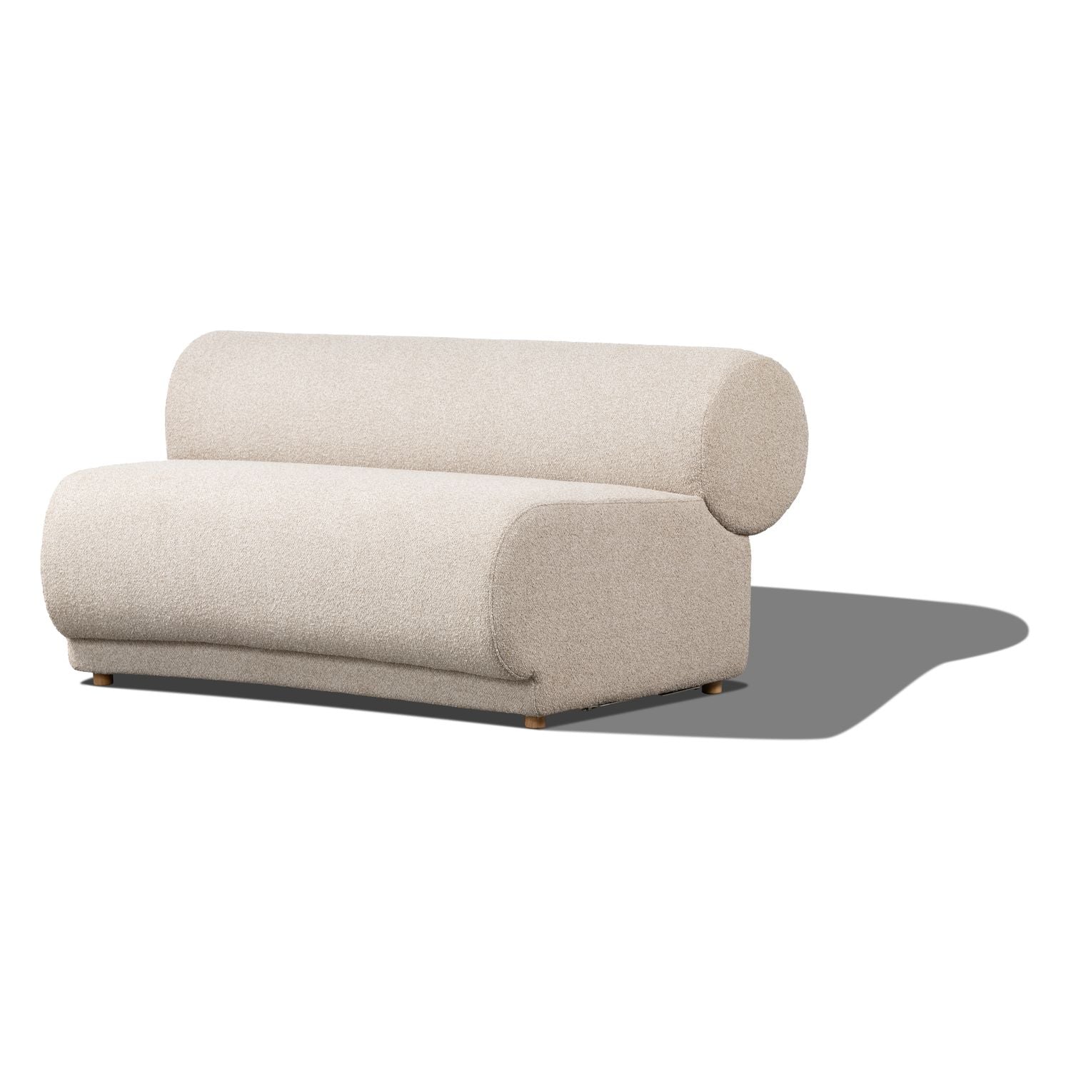 Rowen Modular Sofa - Curve No Arm - Wade Stone - Floor Stock - Image 3