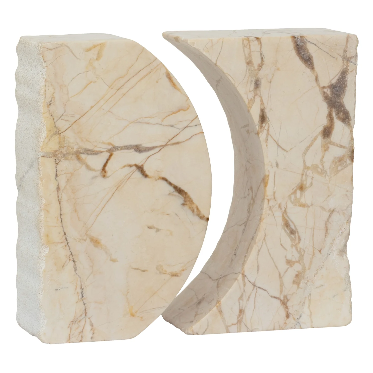 Runda Marble Decorative Object - Natural - Image 3