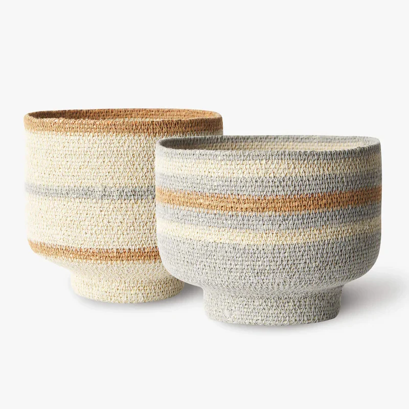 Sabine Woven Basket Duo - Image 2