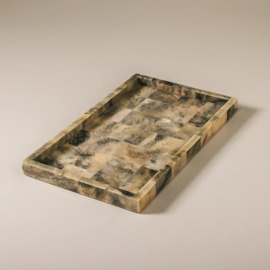 Sephia Horn & Resin Tray - Image 3