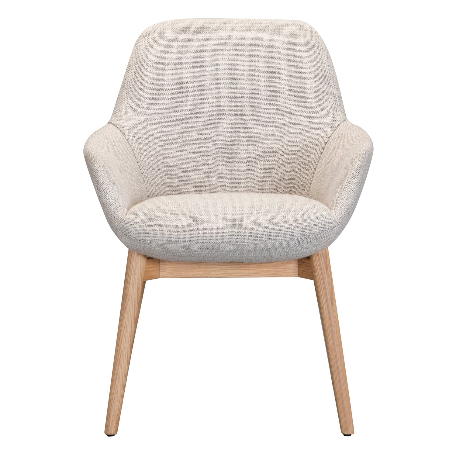 Sinum Arm Chair with Wooden Base - Image 2