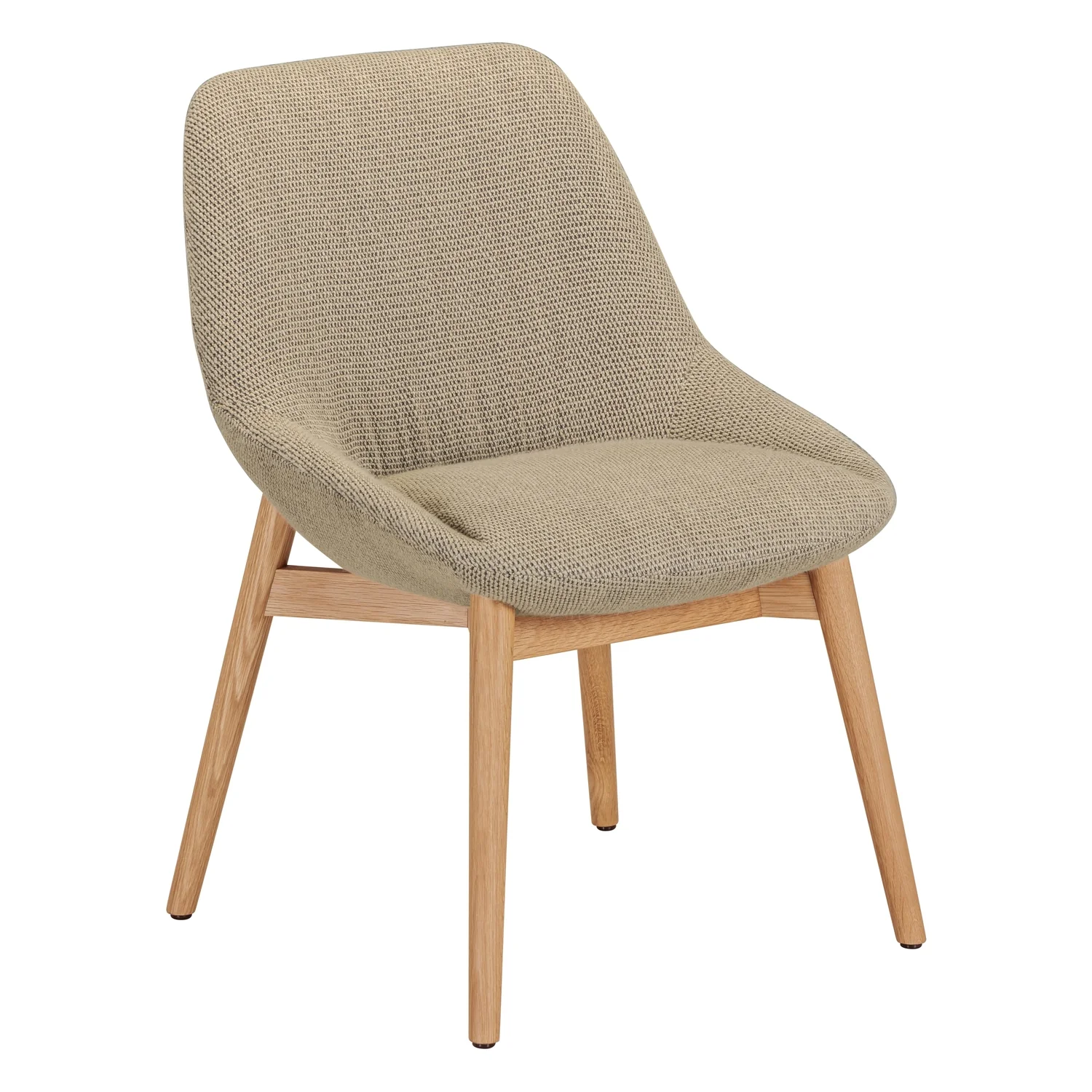 Sinum Dining Chair with Wooden Base