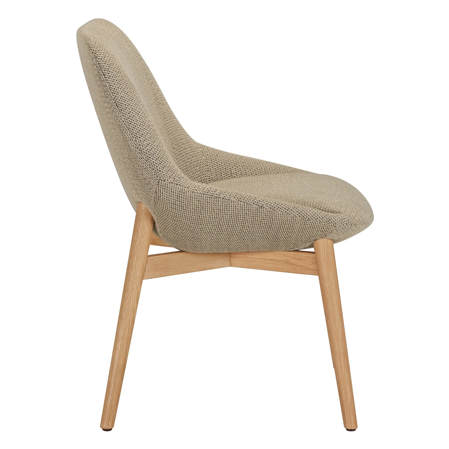 Sinum Dining Chair with Wooden Base - Image 4
