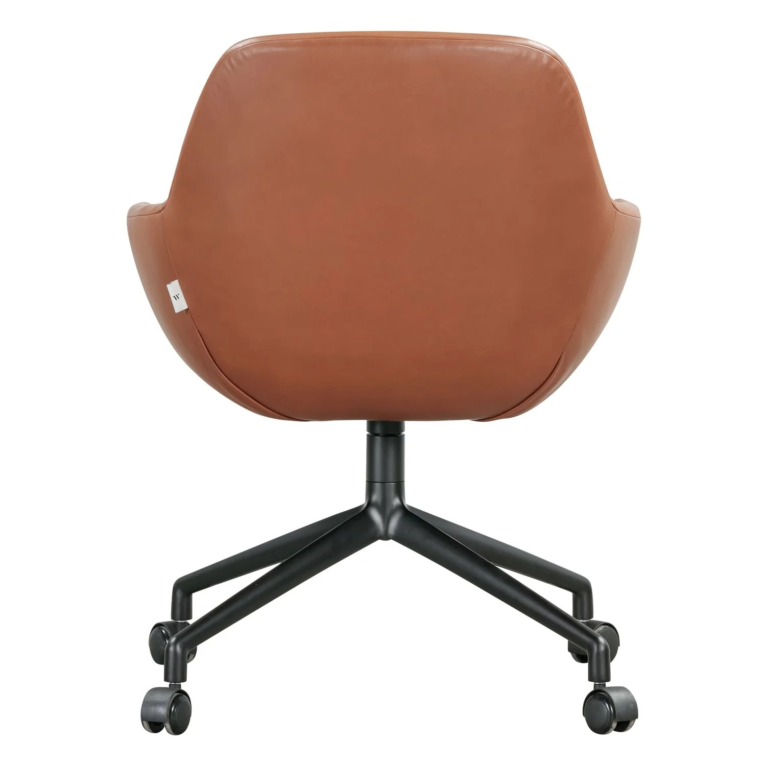 Sinum Swivel Arm Chair with Castors - Image 4