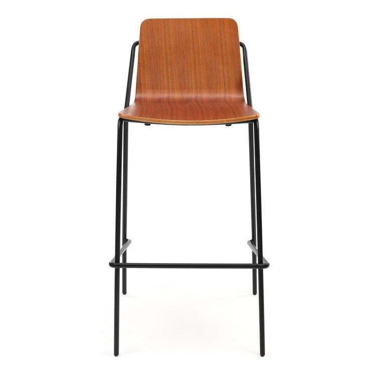 Sling Wooden Bar Stool - Image 6